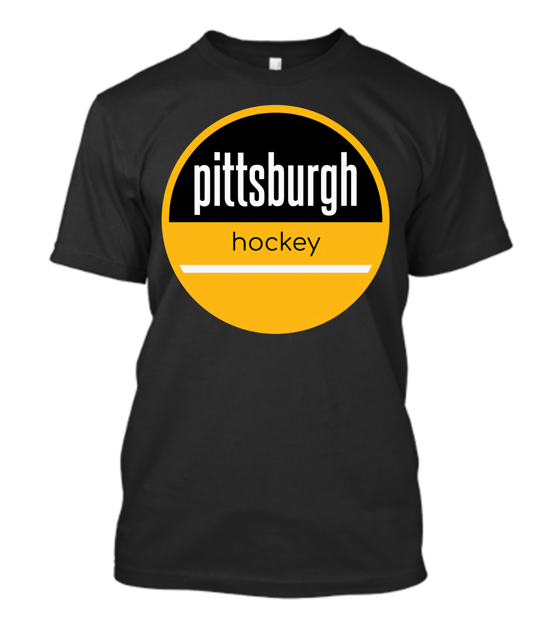 Pittsburgh Penguins Hockey Circle T-Shirt
