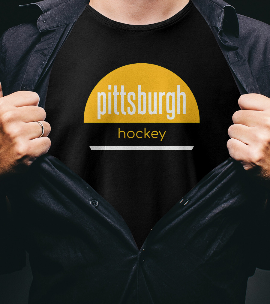 Pittsburgh Hockey Penguins 11 Vintage Circle T-Shirt