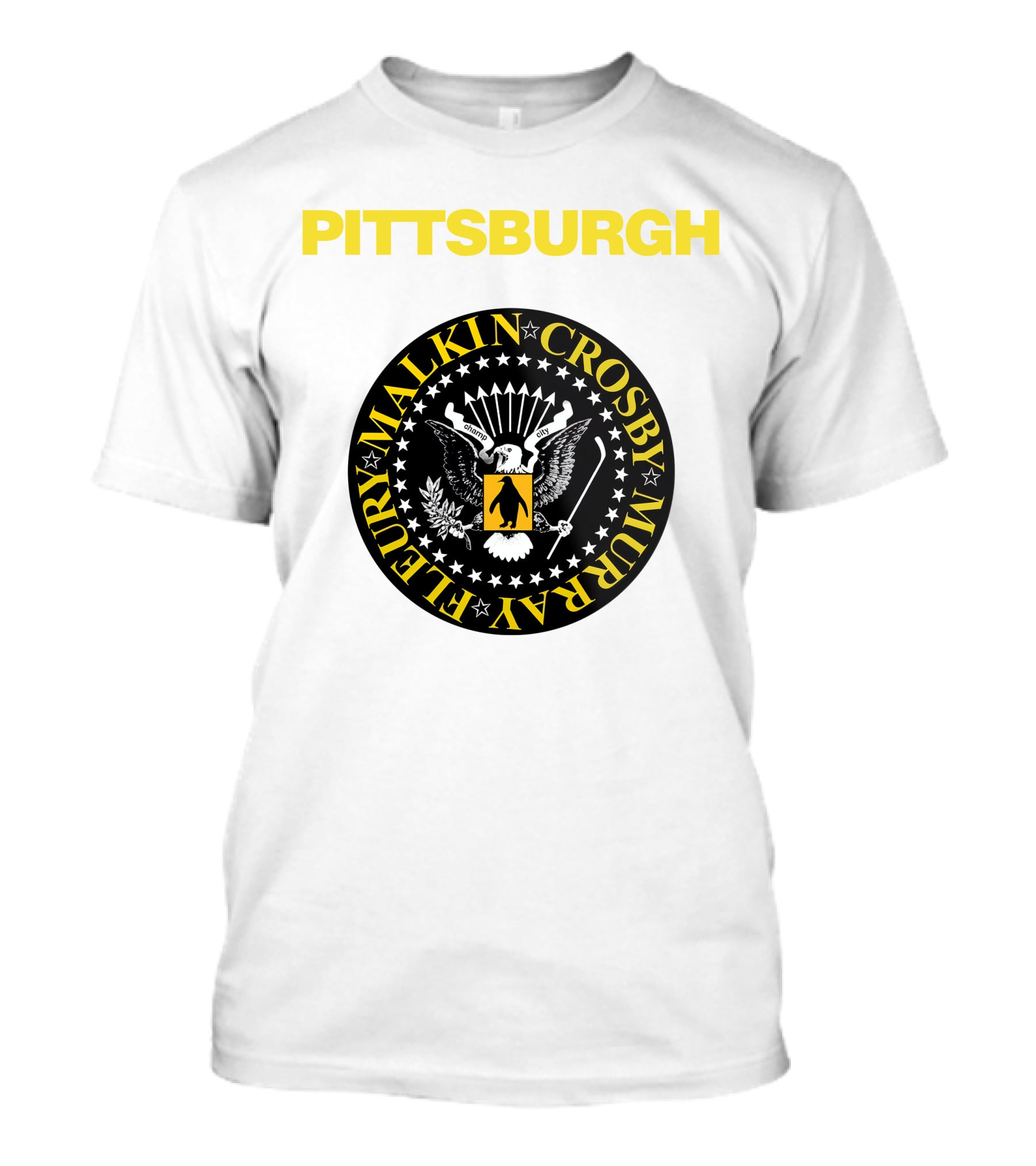 Pittsburgh Penguins Malkin Crosby Murray Fleury T-Shirt