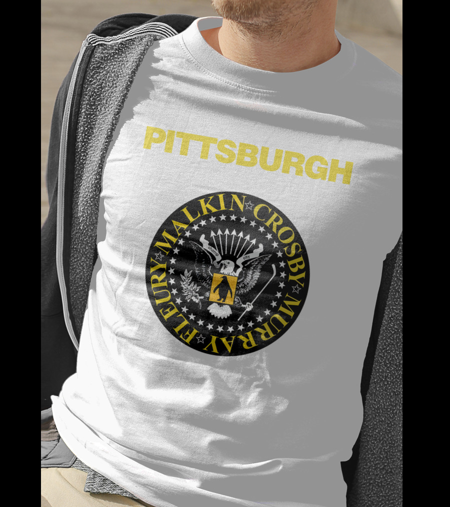 Pittsburgh Penguins Malkin Crosby Murray Fleury T-Shirt