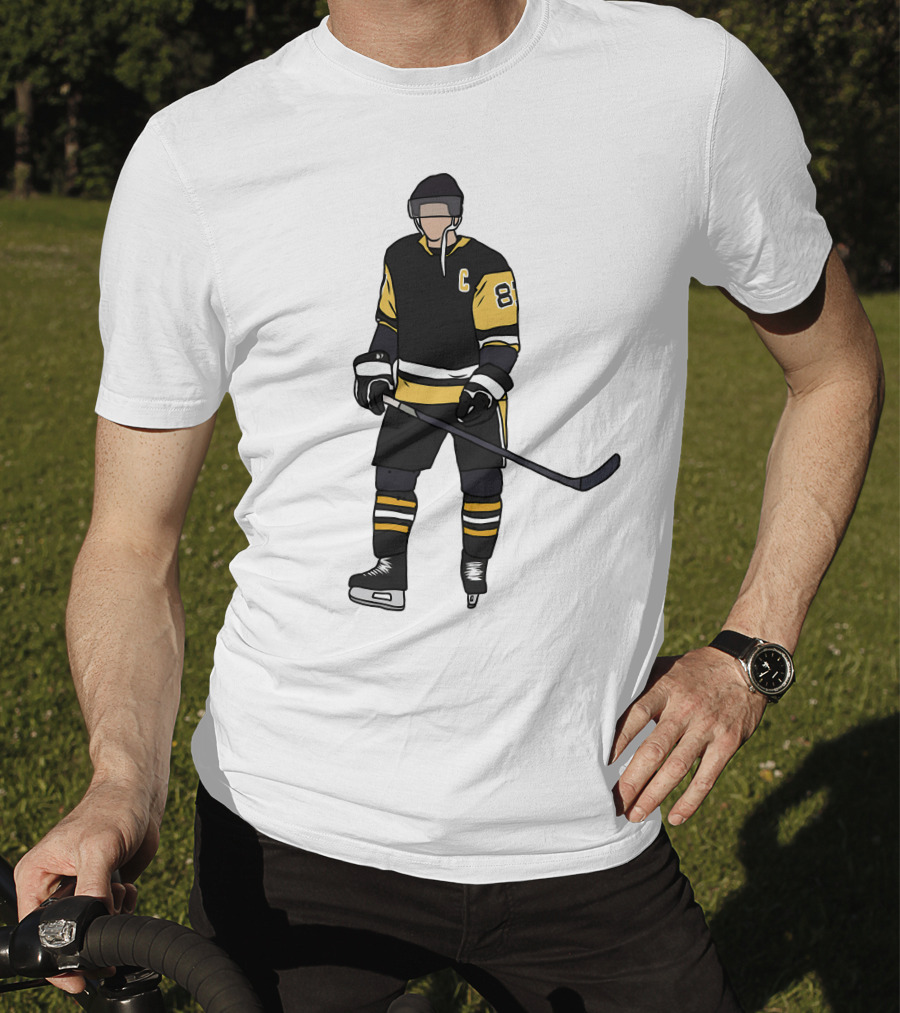 Pittsburgh Penguins Captain 87 Hockey Player T-Shirt