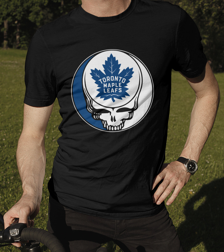 Toronto Maple Leafs Skull T-Shirt