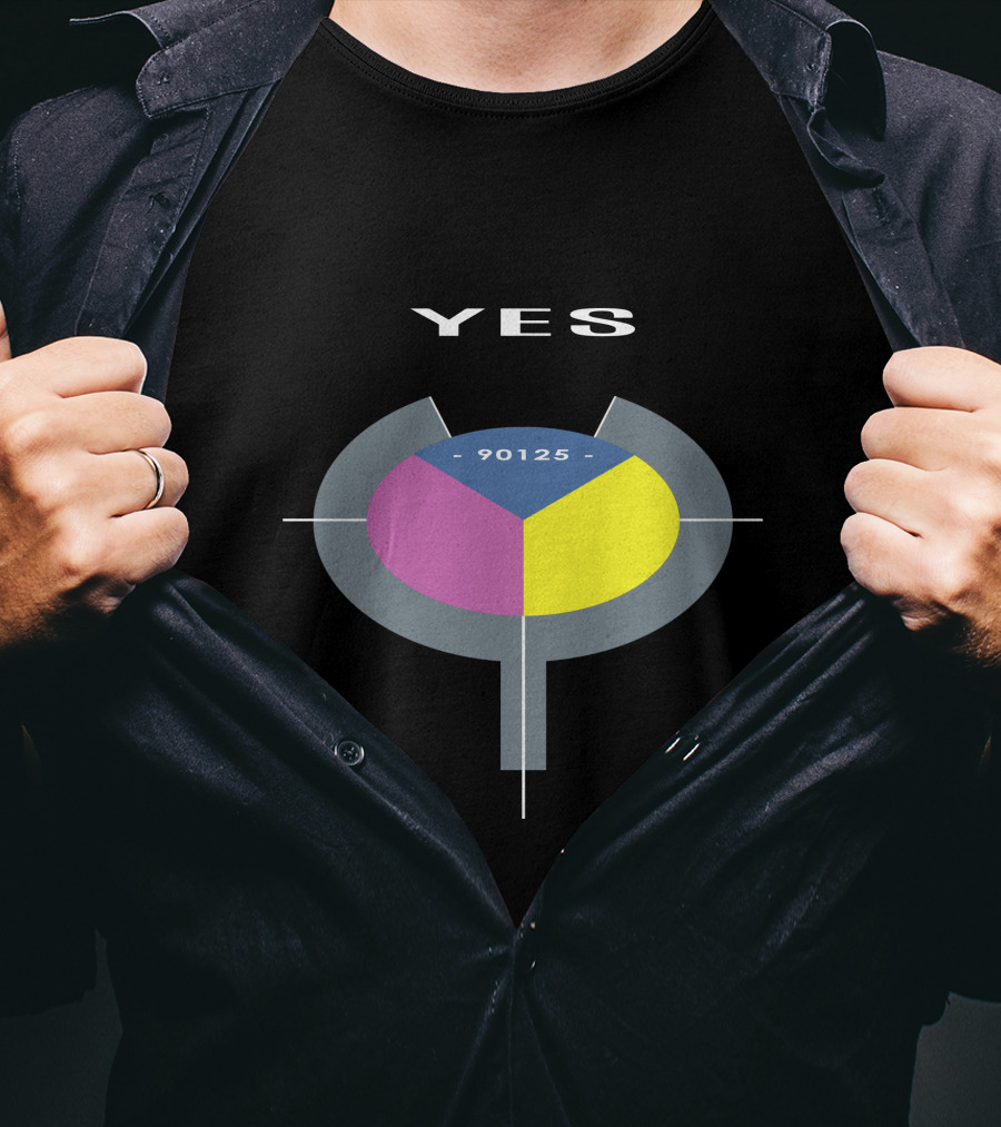 Yes 90125 Album Cover Art T-Shirt