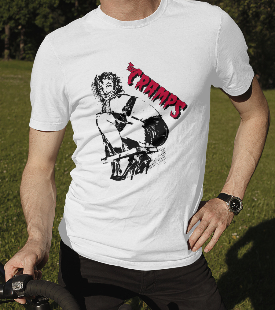 The Cramps Vintage Artwork With Stylish Retro T-Shirt
