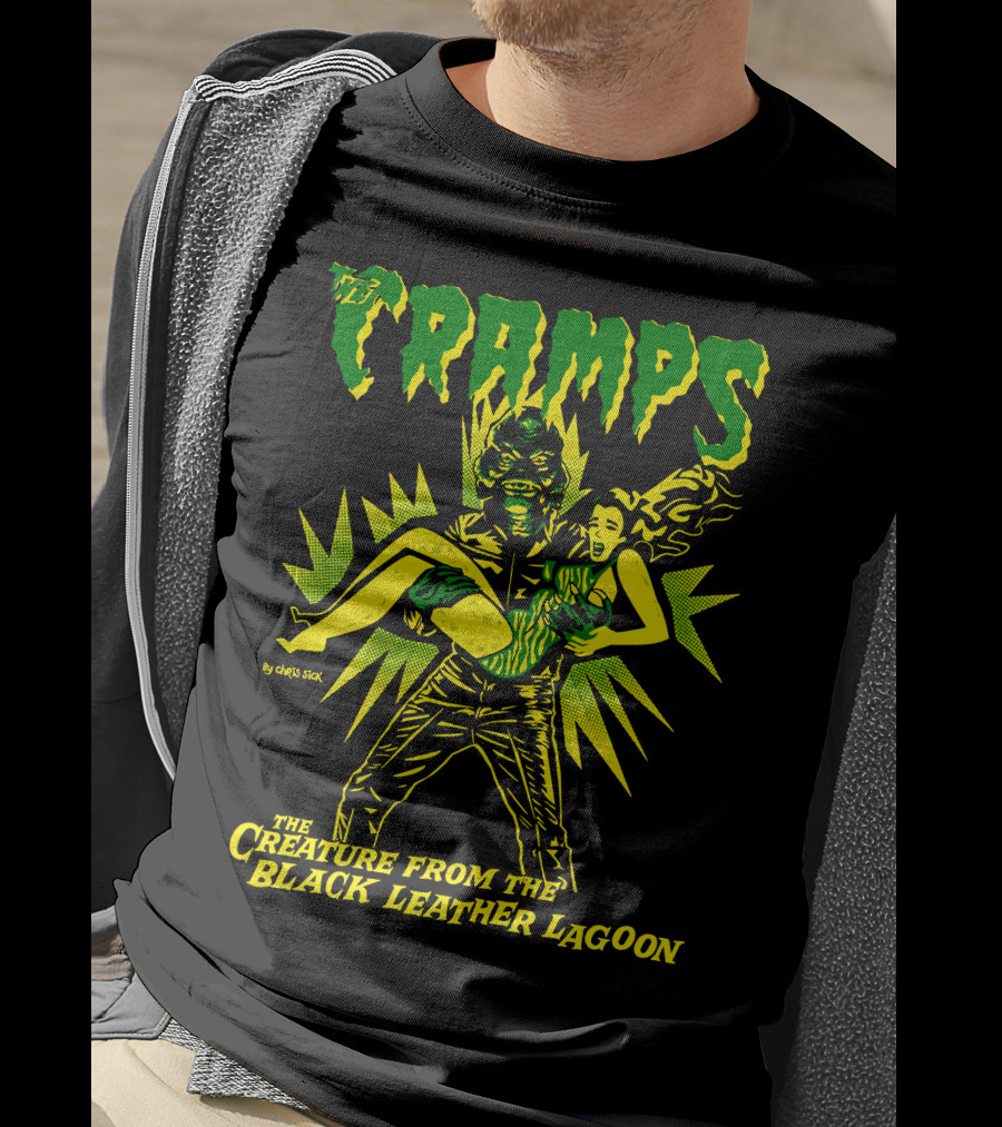 The Cramps Creature From The Black Leather Lagoon T-Shirt