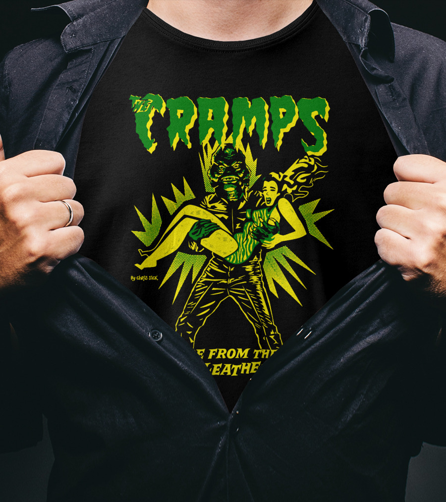The Cramps Creature From The Black Leather Lagoon T-Shirt