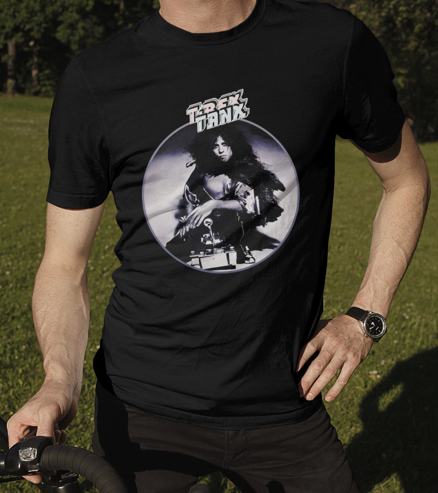 Trex Tanx Album Art Black And White Photo T-Shirt