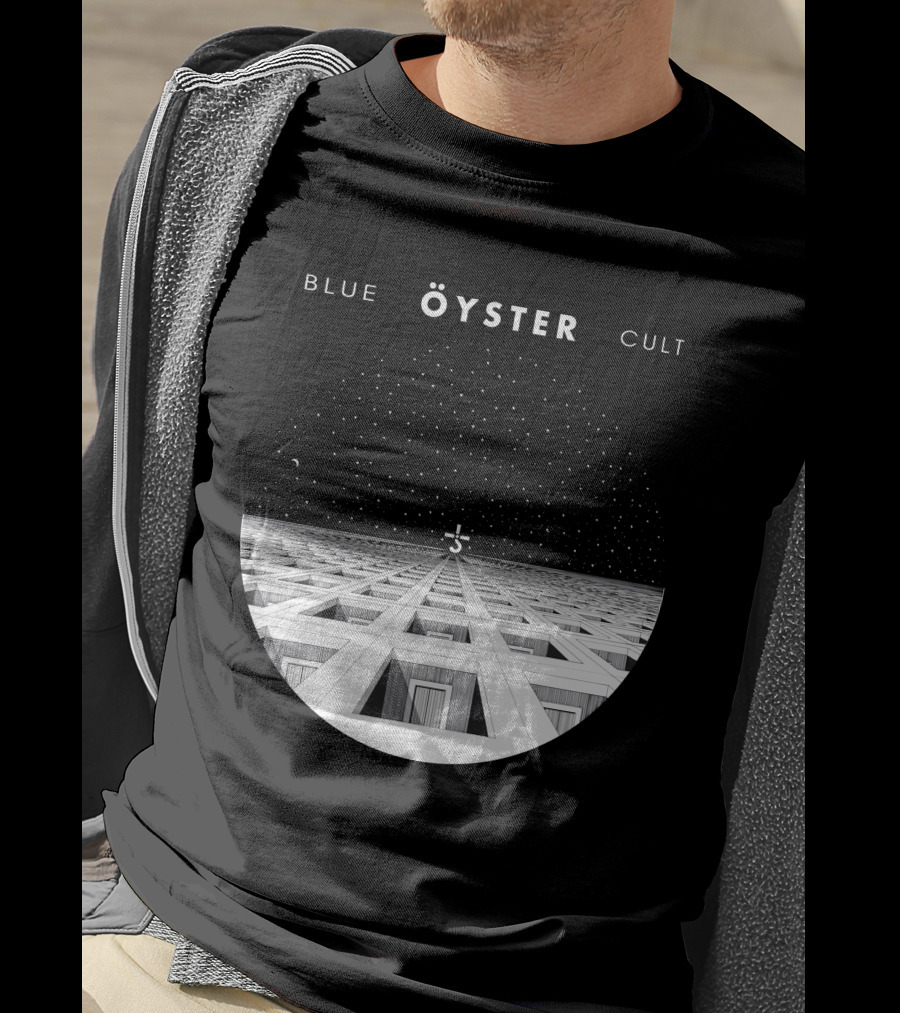 Blue Öyster Cult Geometric Space T-Shirt