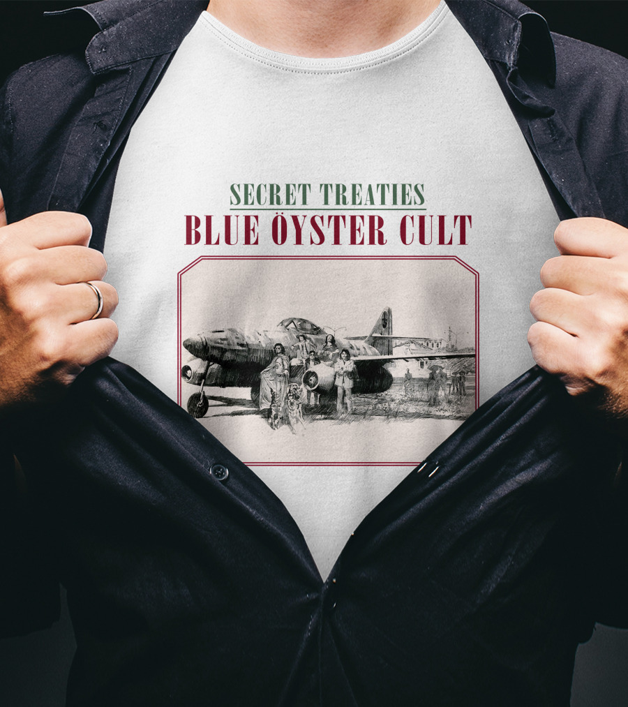 Secret Treaties Blue Öyster Cult T-Shirt
