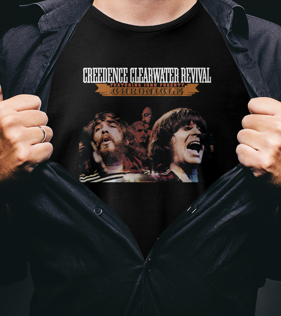 Creedence Clearwater Revival Featuring John Fogerty Chronicle T-Shirt