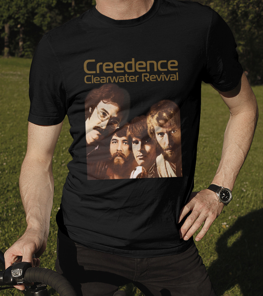 Creedence Clearwater Revival Band Portrait T-Shirt