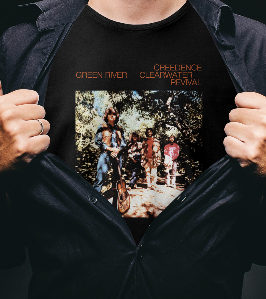 Green River Creedence Clearwater Revival Album Cover Photo T-Shirt