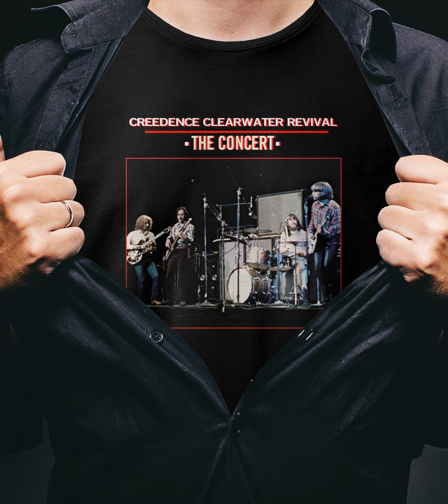 Creedence Clearwater Revival The Concert Live Performance T-Shirt
