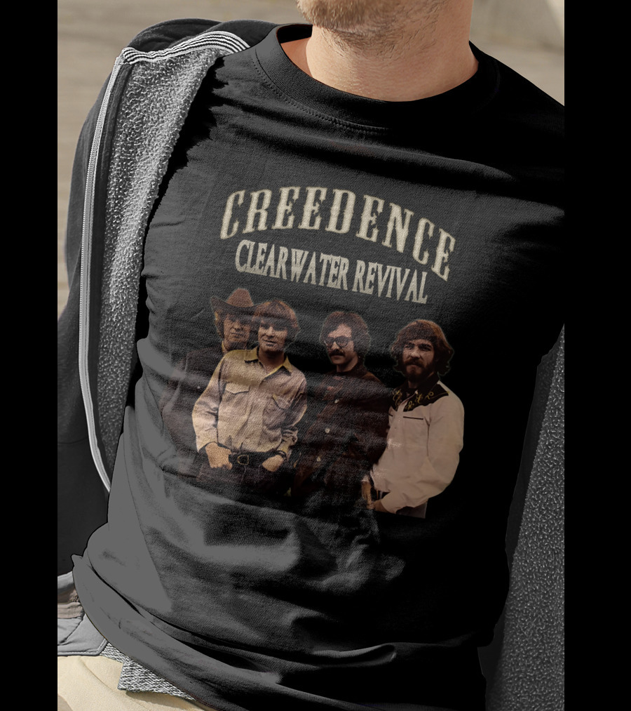 Creedence Clearwater Revival Band Portrait Ccr T-Shirt