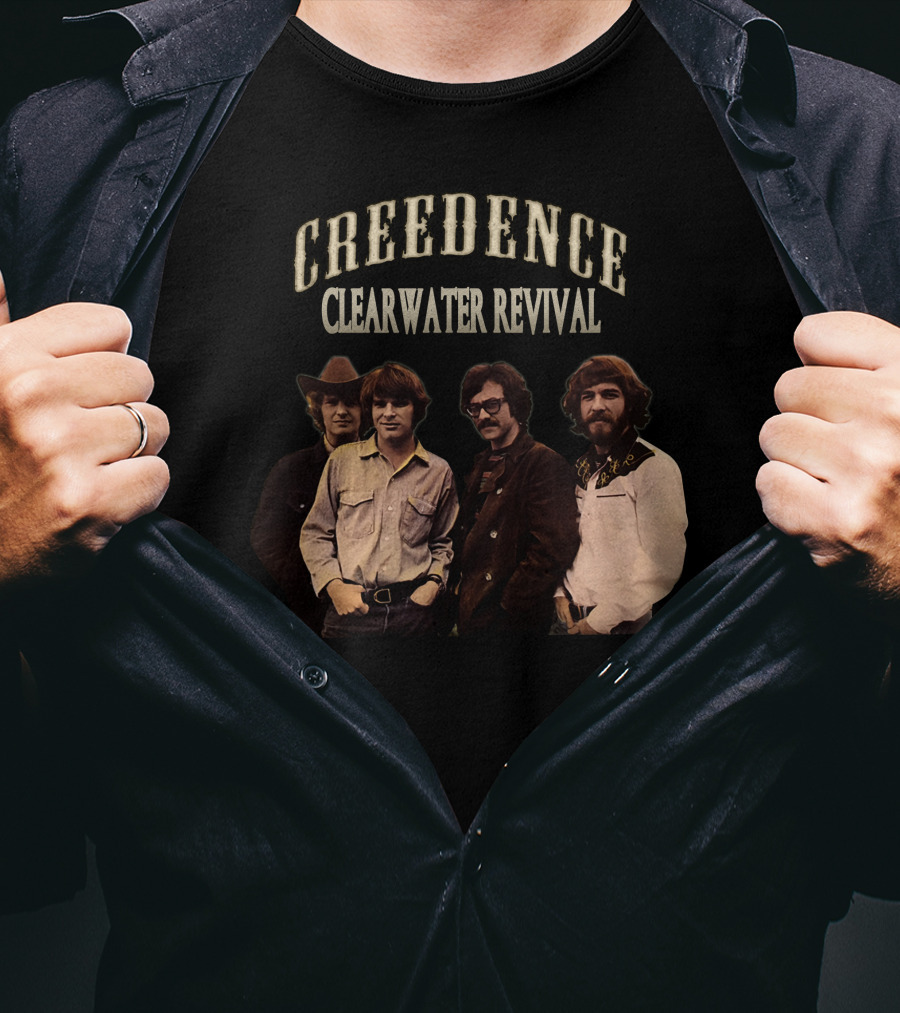 Creedence Clearwater Revival Band Portrait Ccr T-Shirt