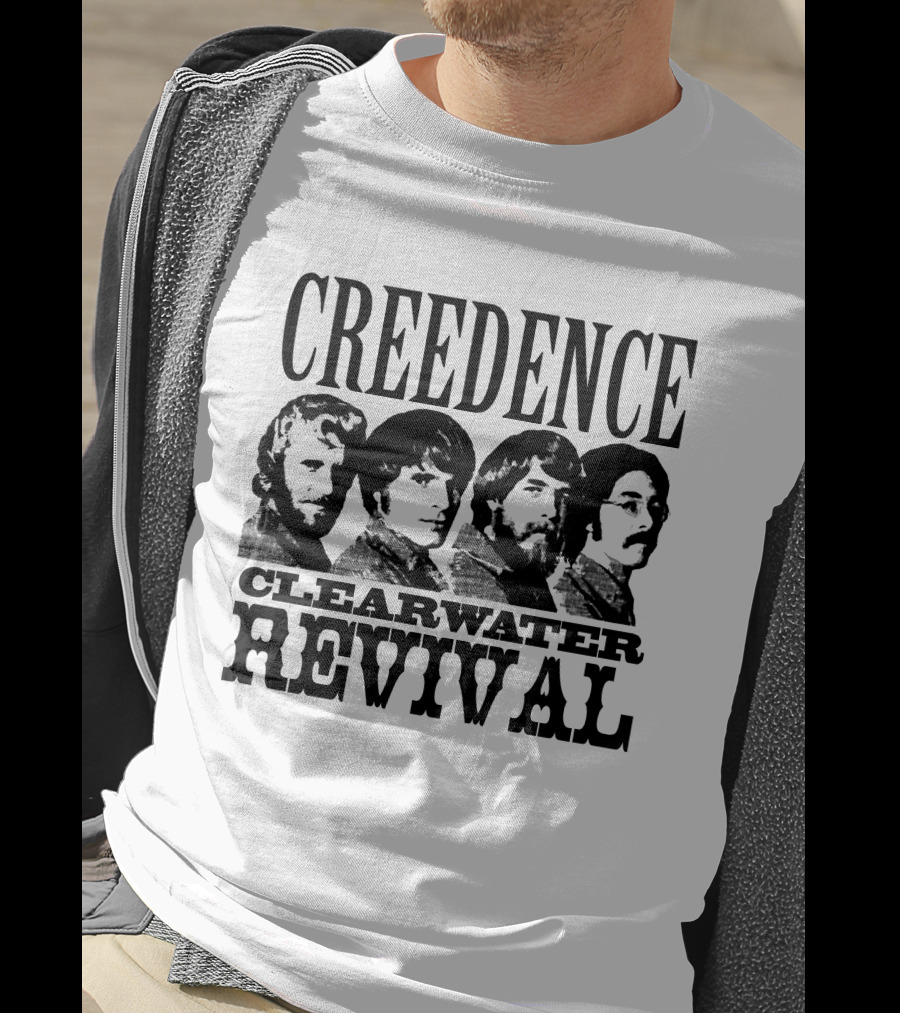 Creedence Clearwater Revival Band Members T-Shirt