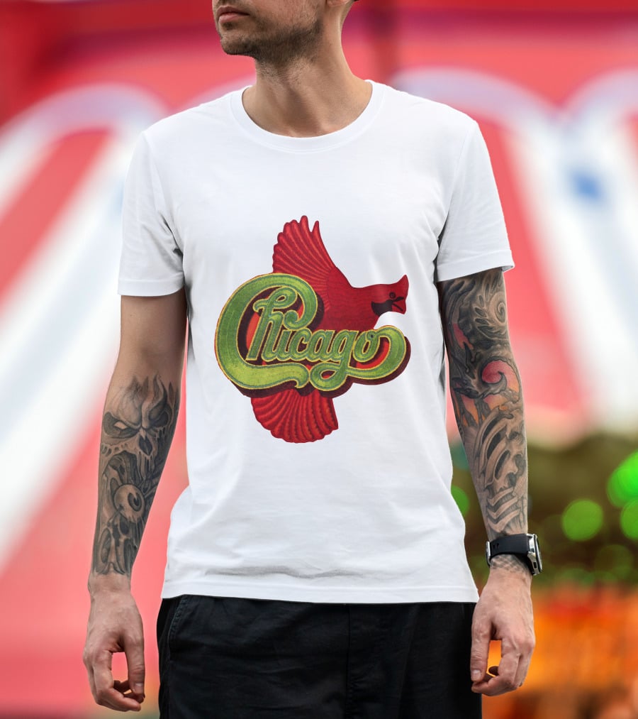 Chicago Cardinal Bird Ccg T-Shirt