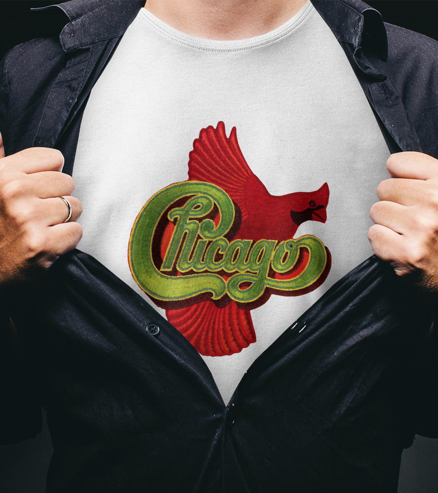 Chicago Cardinal Bird Ccg T-Shirt