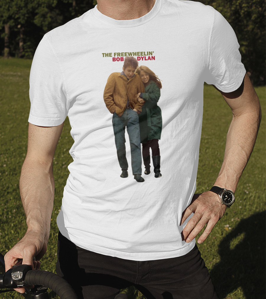 The Freewheelin' Bob Dylan Album Cover T-Shirt