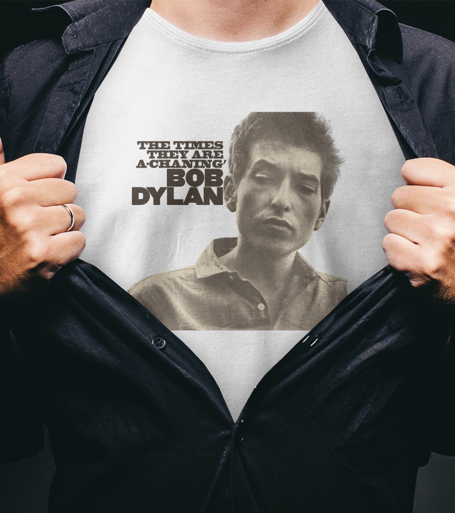 The Times They Are A-Changin' Bob Dylan T-Shirt