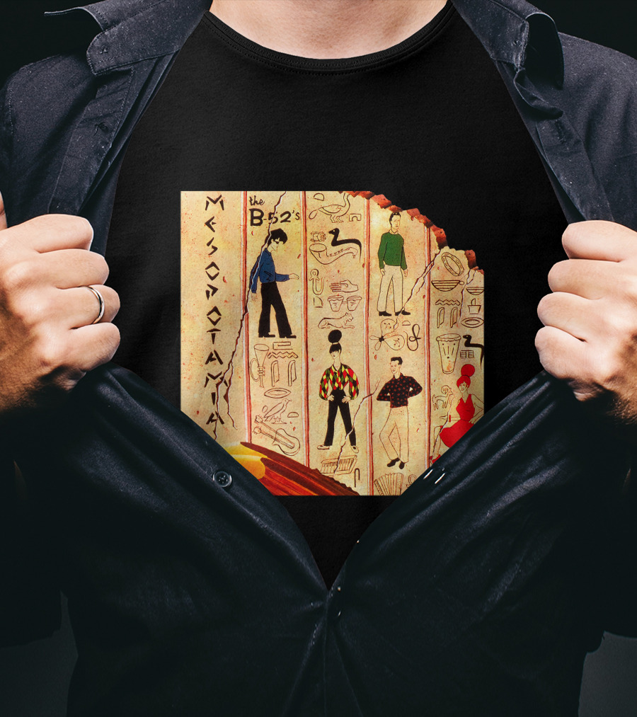 The B-52'S Mesopotamia Vintage Band Art T-Shirt