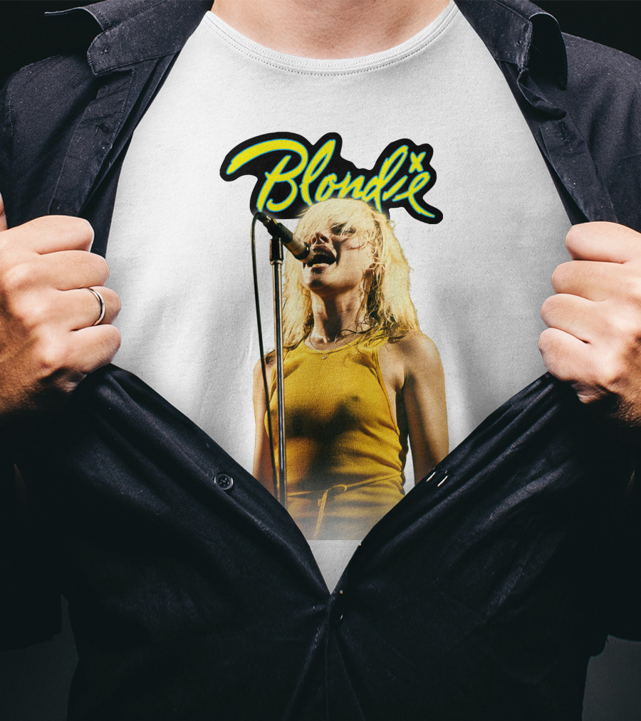 Blondie Bld 21 Vintage Concert Photo T-Shirt