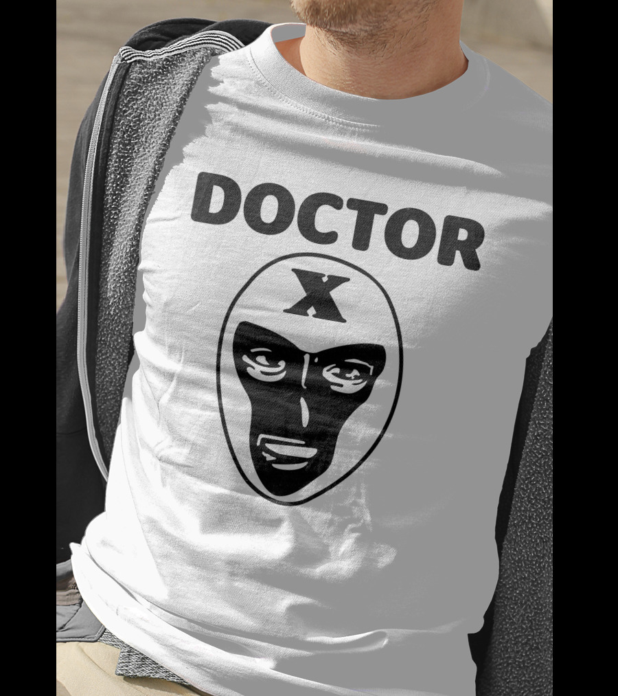 Doctor X Mask Illustration Bld T-Shirt