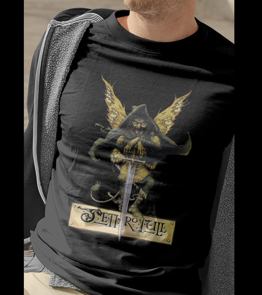 Jethro Tull Fairy Warrior With Sword And Wings T-Shirt