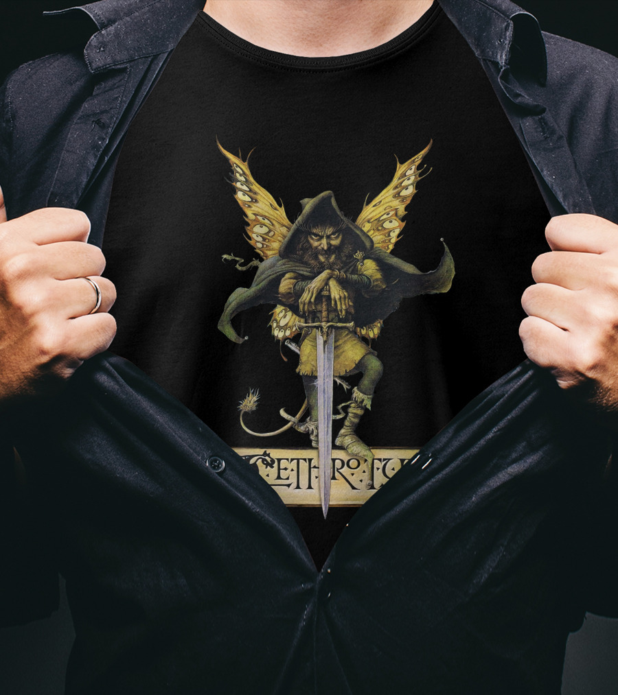 Jethro Tull Fairy Warrior With Sword And Wings T-Shirt