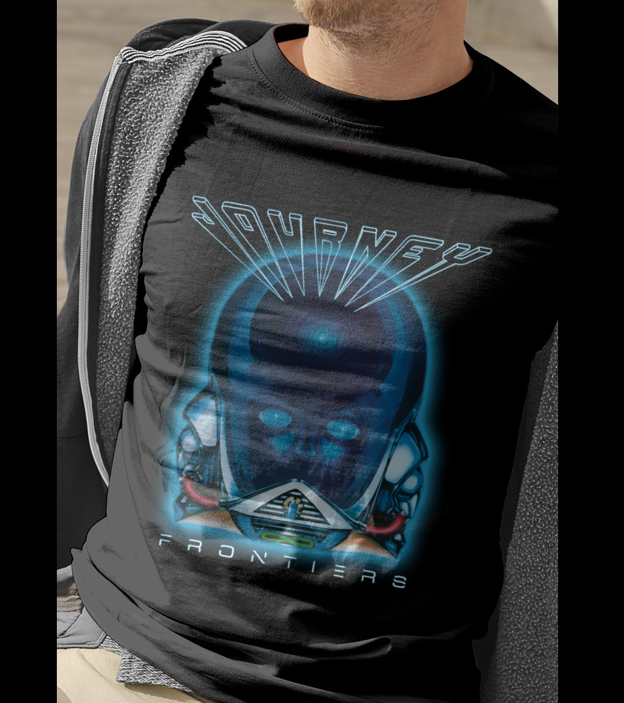 Journey Frontiers 6 Iconic Sci-Fi Album Cover Art T-Shirt
