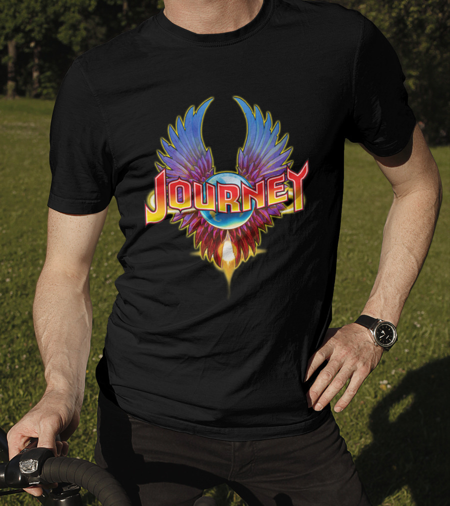 Journey Band Iconic Winged Logo T-Shirt