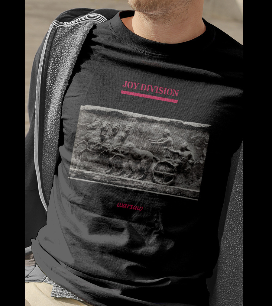 Joy Division Warsaw Chariot Relief Roman Art T-Shirt