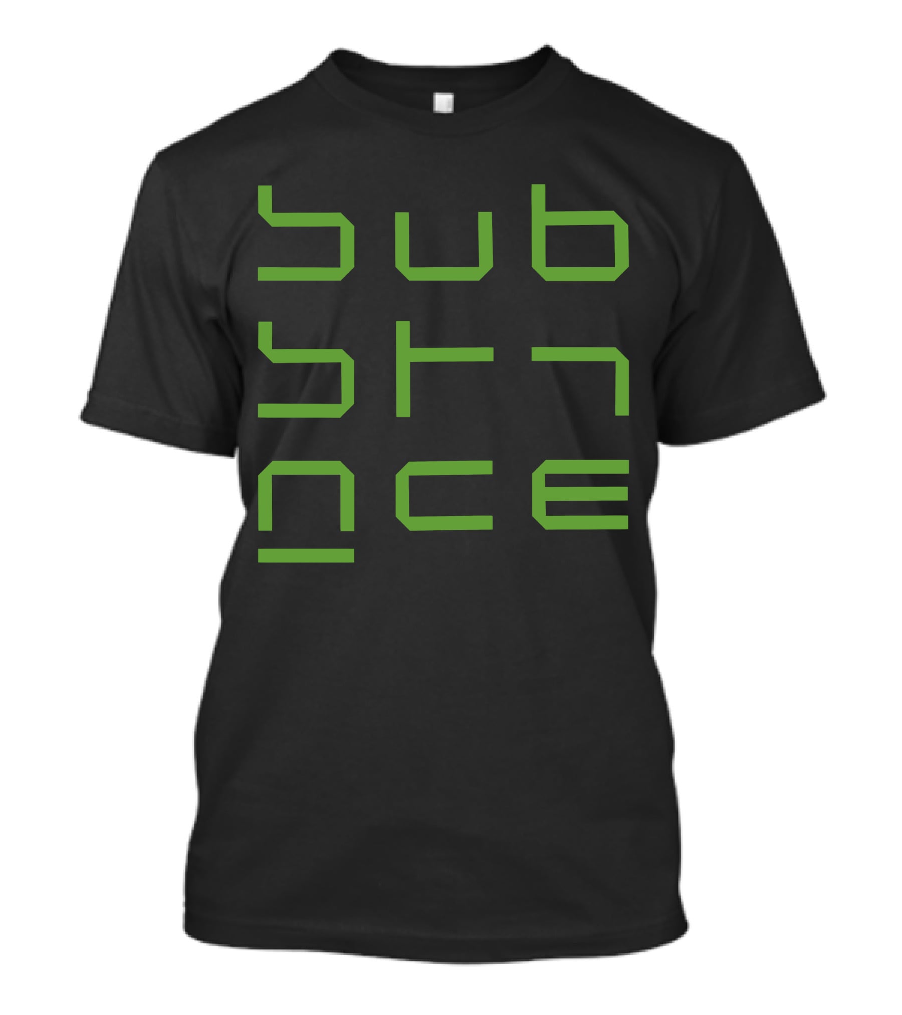 Substance Green Geometric T-Shirt