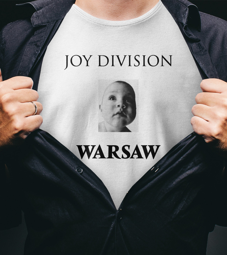 Joy Division Warsaw Baby Photo Album Cover T-Shirt