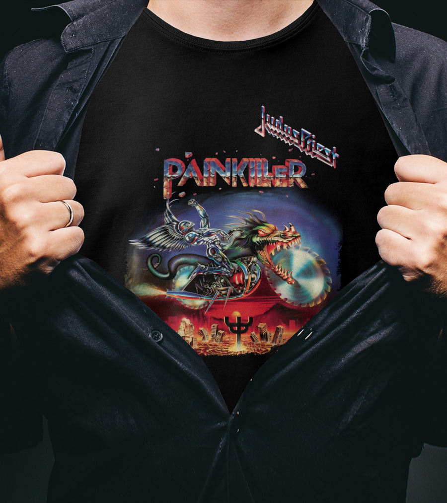 Judas Priest Painkiller Album Artwork Jdpr T-Shirt