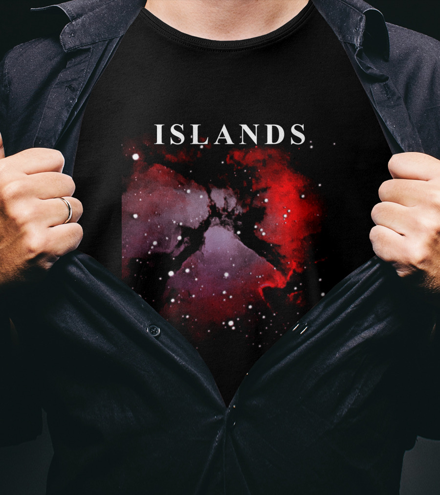 Islands Galaxy Nebula Kcrs T-Shirt