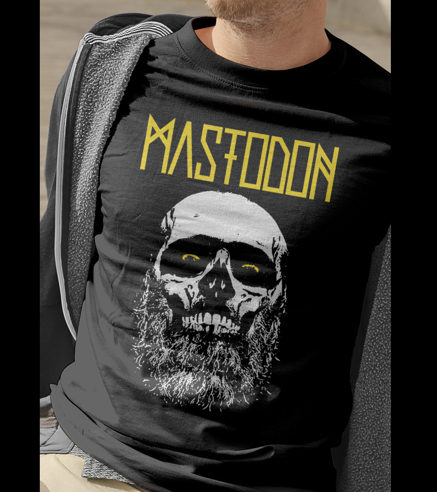 Mastodon Skull Artwork T-Shirt
