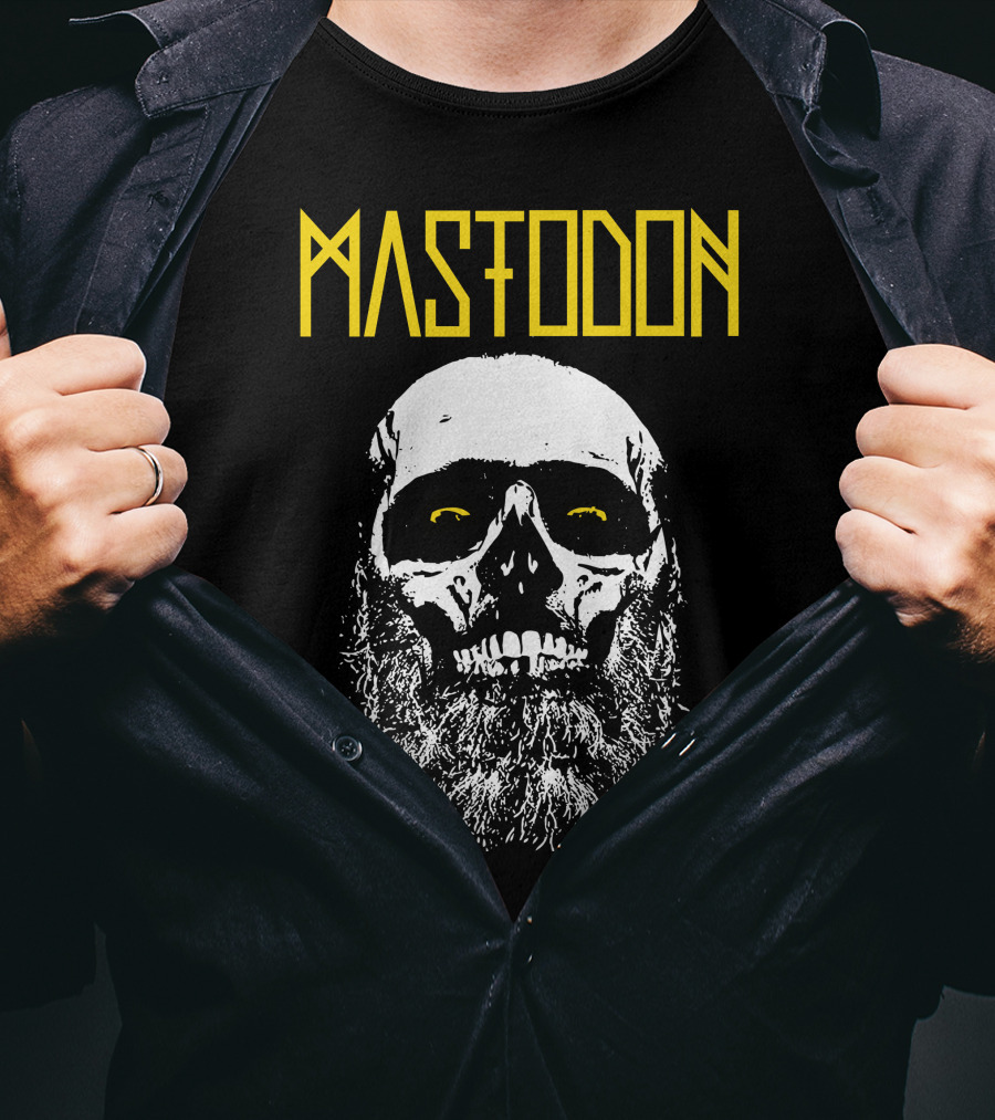 Mastodon Skull Artwork T-Shirt