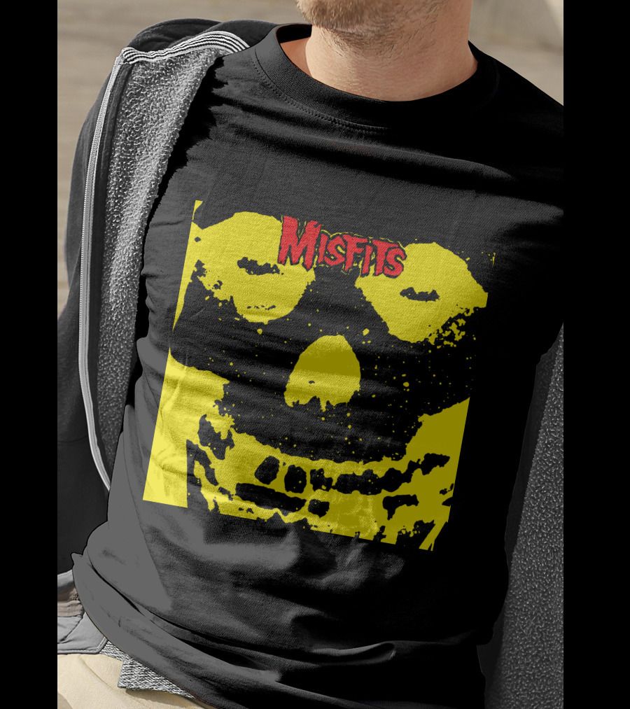 Misfits Yellow Skull T-Shirt