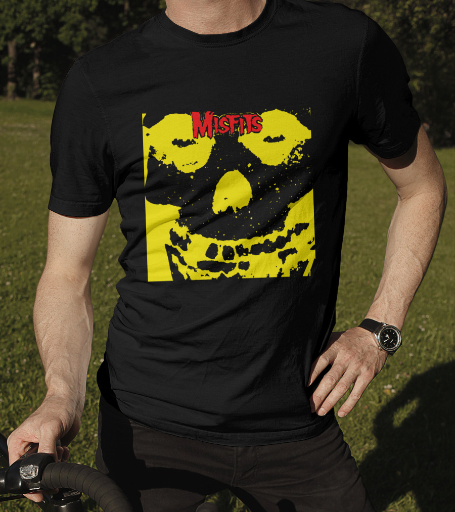 Misfits Yellow Skull T-Shirt
