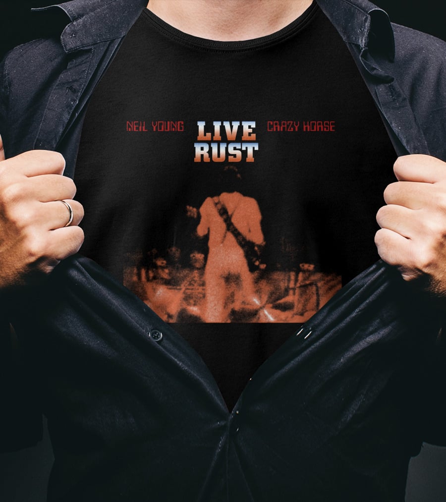 Neil Young Crazy Horse Live Rust T-Shirt