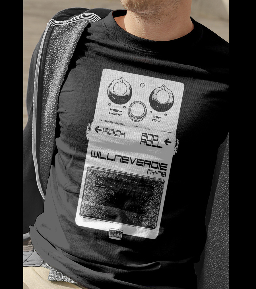 Willneverdie Ny-79 Rock And Roll T-Shirt