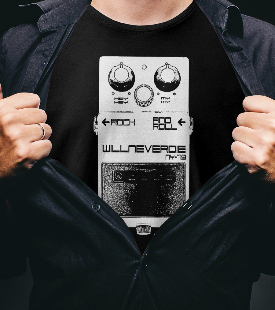 Willneverdie Ny-79 Rock And Roll T-Shirt