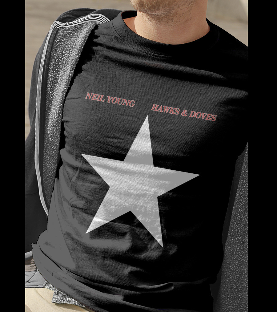 Neil Young Hawks & Doves Star T-Shirt