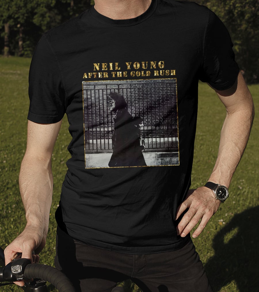 Neil Young After The Gold Rush Album Cover Artwork T-Shirt