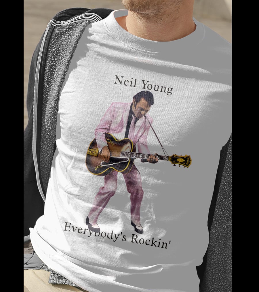 Neil Young Everybody's Rockin' T-Shirt