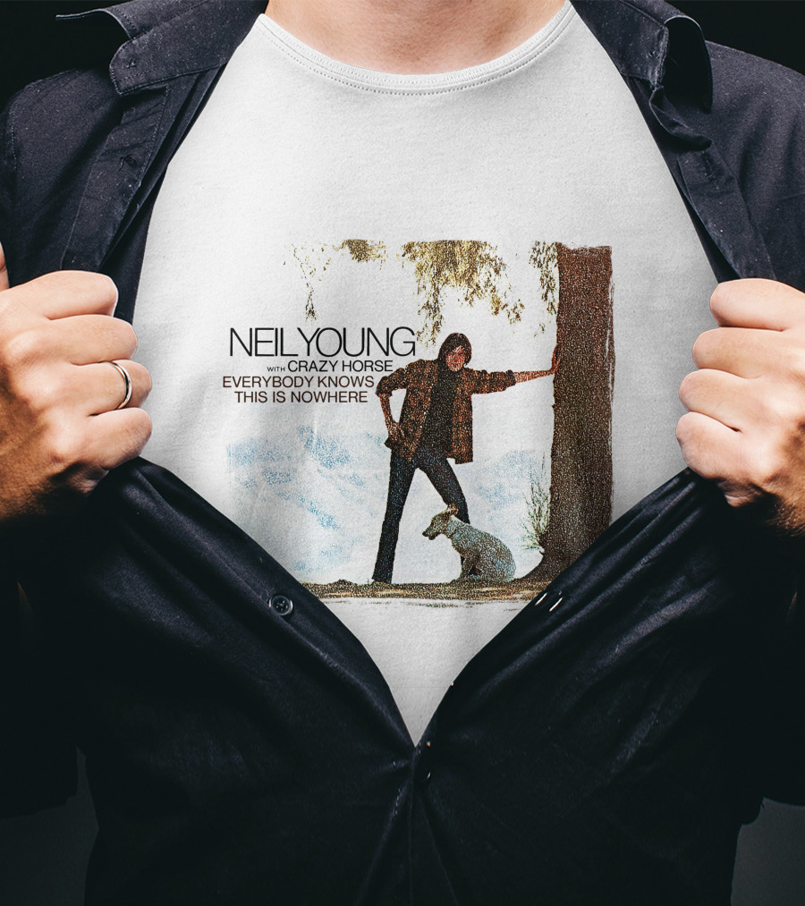 Neil Young With Crazy Horse Everybody Knows This Is Nowhere T-Shirt