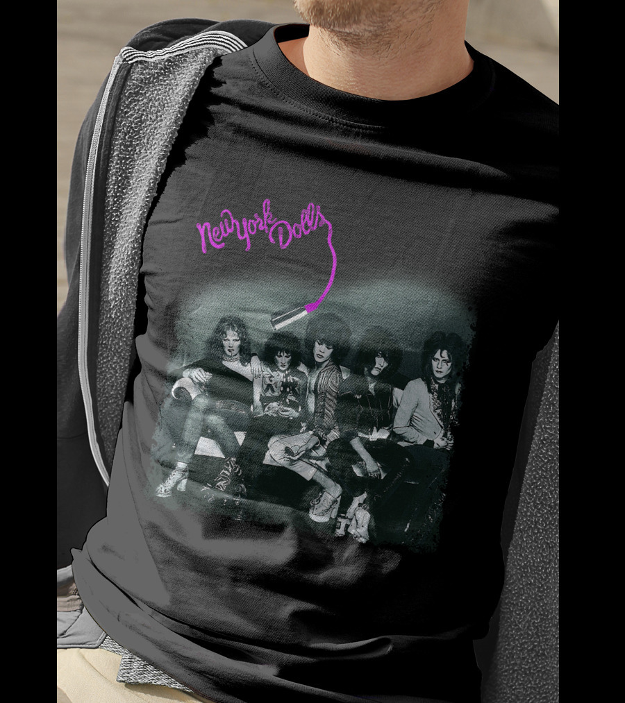 New York Dolls Band Vintage Photo T-Shirt