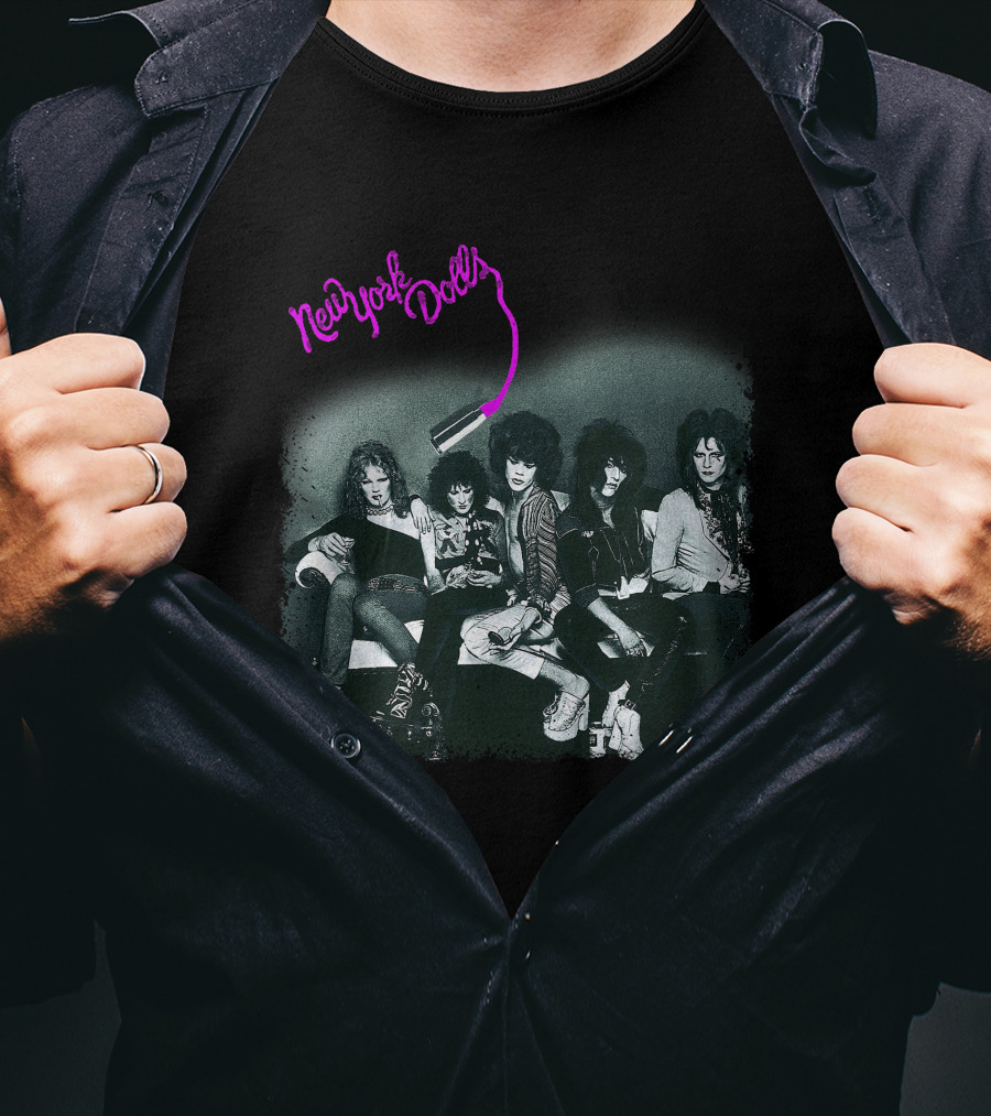 New York Dolls Band Vintage Photo T-Shirt