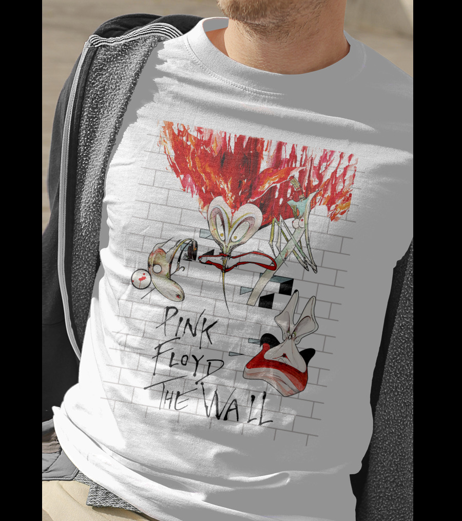 Pink Floyd The Wall Album Cover Art T-Shirt